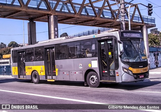 Transunião Transportes 3 6640 na cidade de São Paulo, São Paulo, Brasil, por Gilberto Mendes dos Santos. ID da foto: 10261572.