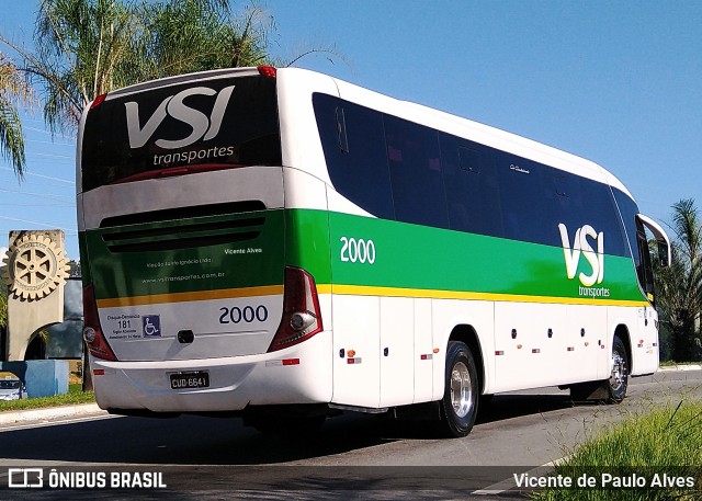 VSI - Viação Santo Ignácio 2000 na cidade de Aparecida, São Paulo, Brasil, por Vicente de Paulo Alves. Número da foto: #10262615.