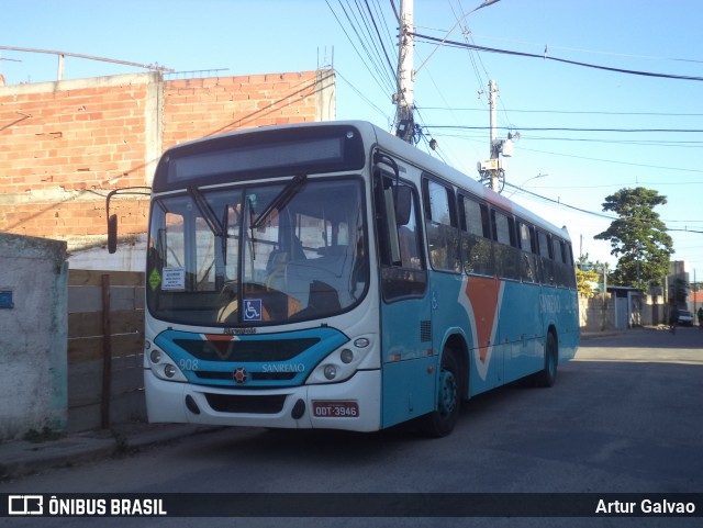 Viação Sanremo 908 na cidade de Vila Velha, Espírito Santo, Brasil, por Artur Galvao. Número da foto: #10261683.