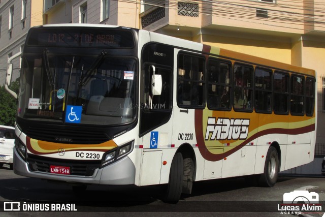 Transportes Fabio's DC 2.230 na cidade de Duque de Caxias, Rio de Janeiro, Brasil, por Lucas Alvim. Número da foto: #10263193.