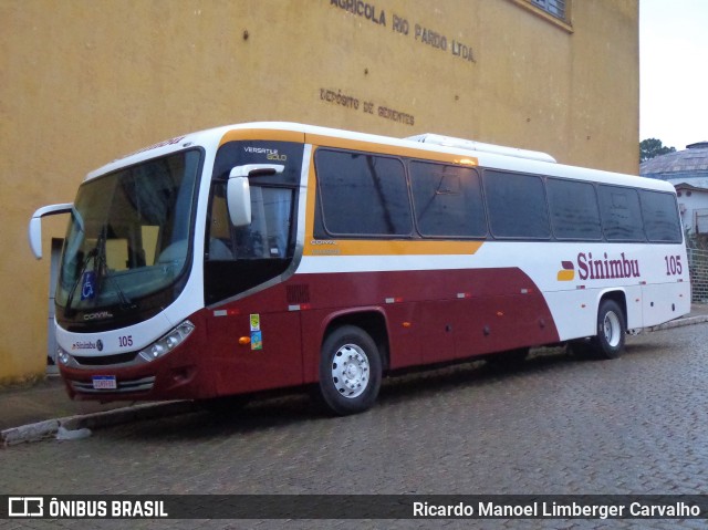 Expresso Sinimbu 105 na cidade de Rio Pardo, Rio Grande do Sul, Brasil, por Ricardo Manoel Limberger Carvalho. Número da foto: #10262935.