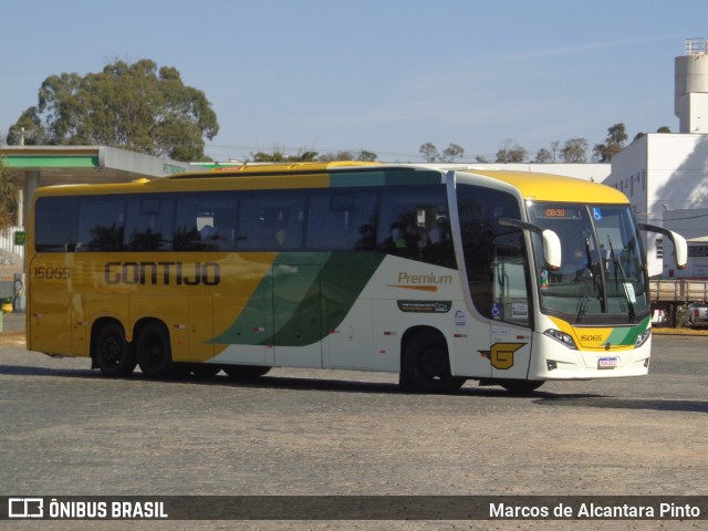 Empresa Gontijo de Transportes 15065 na cidade de Perdões, Minas Gerais, Brasil, por Marcos de Alcantara Pinto. ID da foto: 10263811.