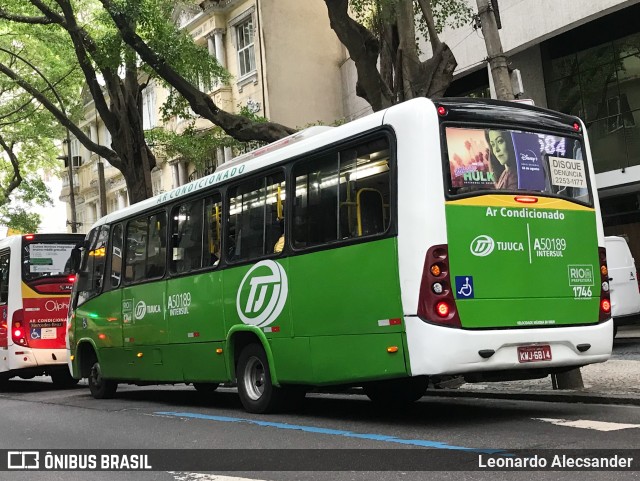 Tijuquinha - Auto Viação Tijuca A50189 na cidade de Rio de Janeiro, Rio de Janeiro, Brasil, por Leonardo Alecsander. ID da foto: 10262990.