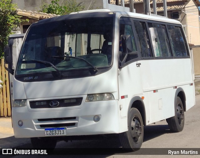 Ônibus Particulares 3J13 na cidade de Rio das Ostras, Rio de Janeiro, Brasil, por Ryan Martins. Número da foto: #10336183.