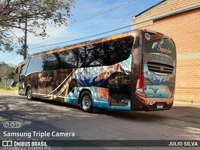 Tupantur Turismo 3007 na cidade de Esteio, Rio Grande do Sul, Brasil, por JULIO SILVA. Número da foto: #10337418.