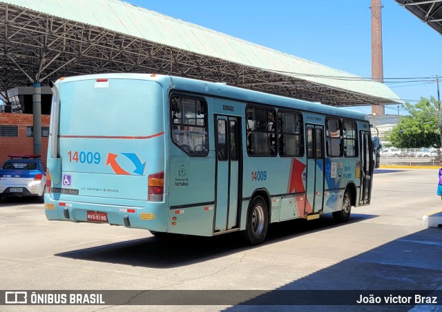 Viação Siará Grande 14009 na cidade de Fortaleza, Ceará, Brasil, por João victor Braz. Número da foto: #10335480.