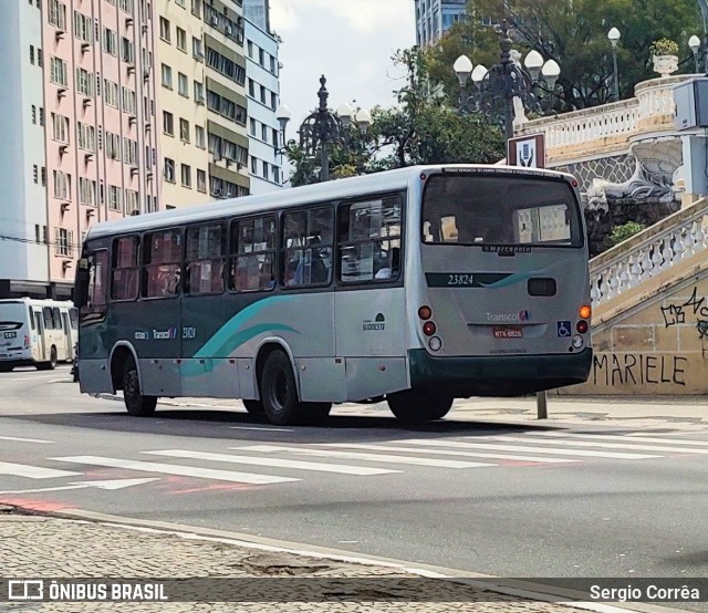 Viação Grande Vitória 23824 na cidade de Vitória, Espírito Santo, Brasil, por Sergio Corrêa. ID da foto: 10335111.