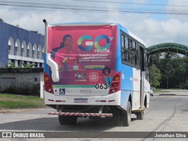 Sistema Complementar de Recife 063 na cidade de Recife, Pernambuco, Brasil, por Jonathan Silva. ID da foto: 10335361.