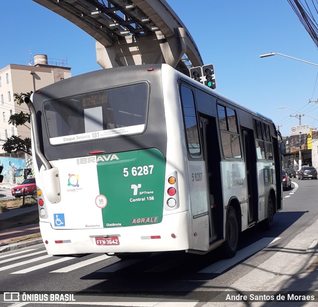 Transunião Transportes 5 6287 na cidade de São Paulo, São Paulo, Brasil, por Andre Santos de Moraes. Número da foto: #10336137.
