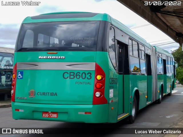 Auto Viação Santo Antônio CB603 na cidade de Curitiba, Paraná, Brasil, por Lucas Weber Calizario. ID da foto: 10336242.