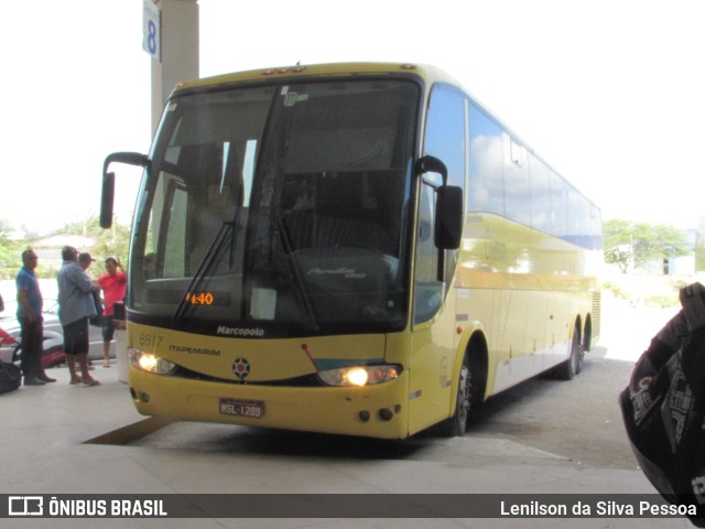 Viação Itapemirim 8817 na cidade de Caruaru, Pernambuco, Brasil, por Lenilson da Silva Pessoa. ID da foto: 10336011.