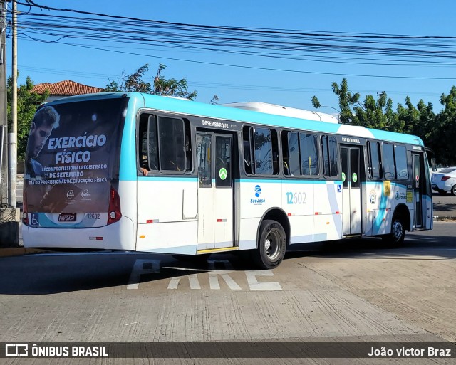 Auto Viação São José 12602 na cidade de Fortaleza, Ceará, Brasil, por João victor Braz. Número da foto: #10337548.