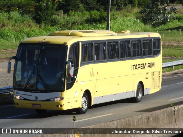 Viação Itapemirim 8547 na cidade de Lavrinhas, São Paulo, Brasil, por Jhonatan Diego da Silva Trevisan. ID da foto: 10336395.