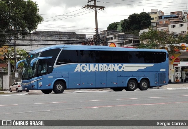 Viação Águia Branca 28100 na cidade de Vitória, Espírito Santo, Brasil, por Sergio Corrêa. ID da foto: 10335108.