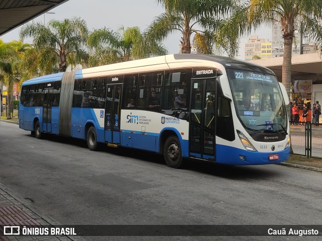 Canasvieiras Transportes 1555 na cidade de Florianópolis, Santa Catarina, Brasil, por Cauã Augusto. Número da foto: #10366383.