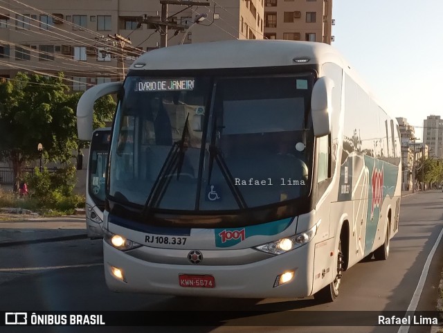 Auto Viação 1001 RJ 108.337 na cidade de Niterói, Rio de Janeiro, Brasil, por Rafael Lima. ID da foto: 10367099.