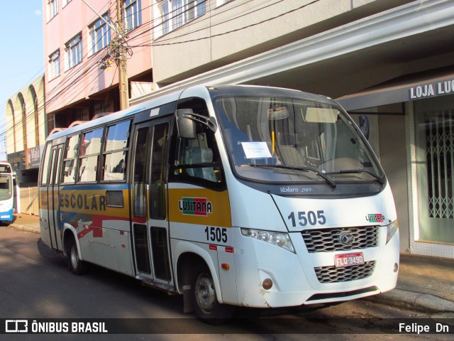Transtusa - Transportes Santa Tereza 1505 na cidade de Cascavel, Paraná, Brasil, por Felipe  Dn. Número da foto: #10368059.