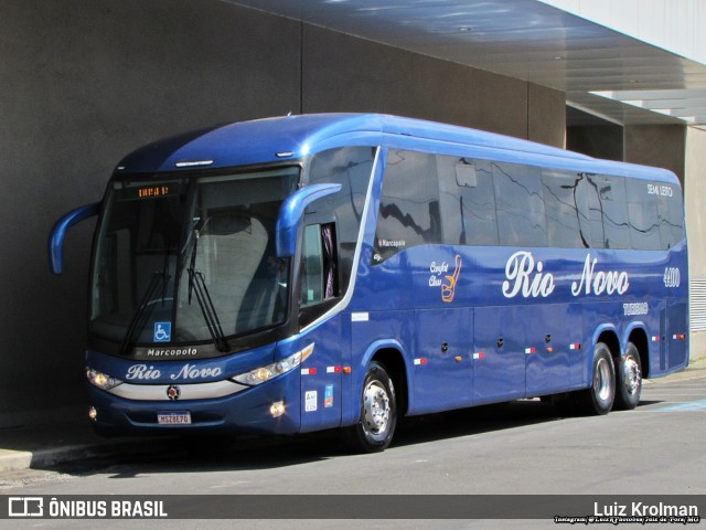 Rio Novo Turismo 4400 na cidade de Juiz de Fora, Minas Gerais, Brasil, por Luiz Krolman. Número da foto: #10367008.
