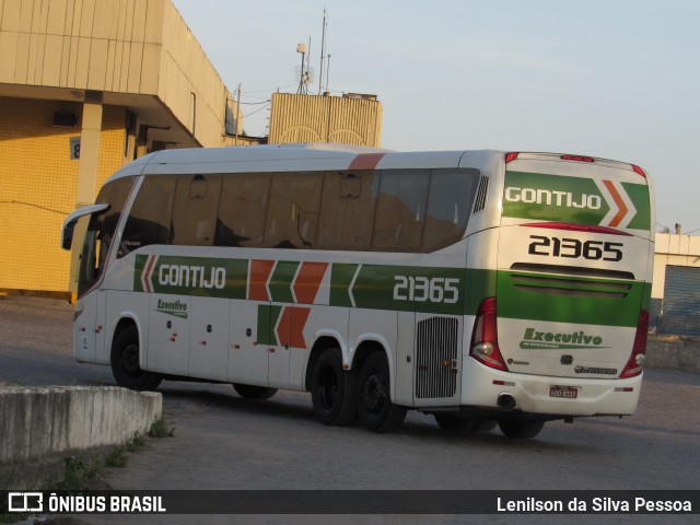 Empresa Gontijo de Transportes 21365 na cidade de Caruaru, Pernambuco, Brasil, por Lenilson da Silva Pessoa. ID da foto: 10366042.