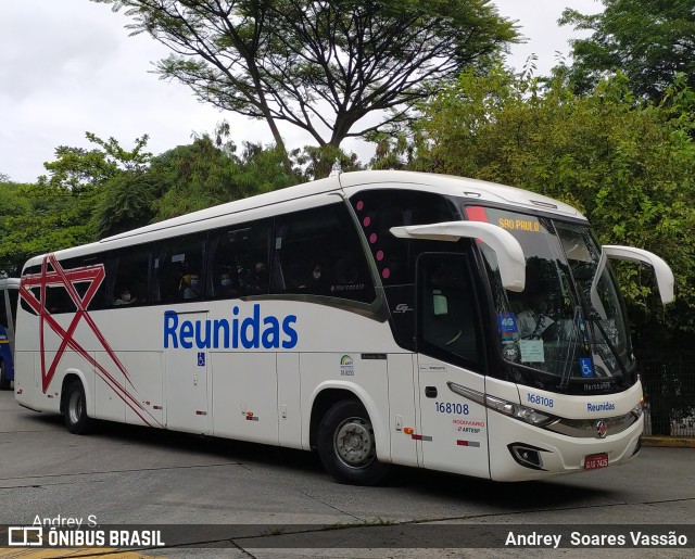 Empresa Reunidas Paulista de Transportes 168108 na cidade de São Paulo, São Paulo, Brasil, por Andrey  Soares Vassão. Número da foto: #10366263.