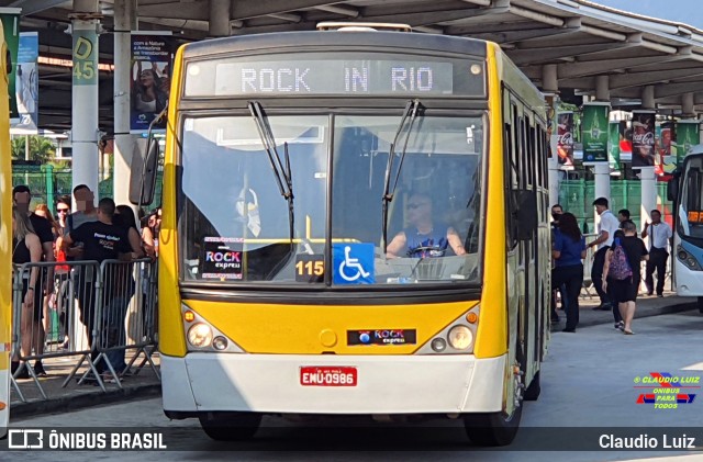 Rock in Rio Express 115 na cidade de Rio de Janeiro, Rio de Janeiro, Brasil, por Claudio Luiz. Número da foto: #10367101.