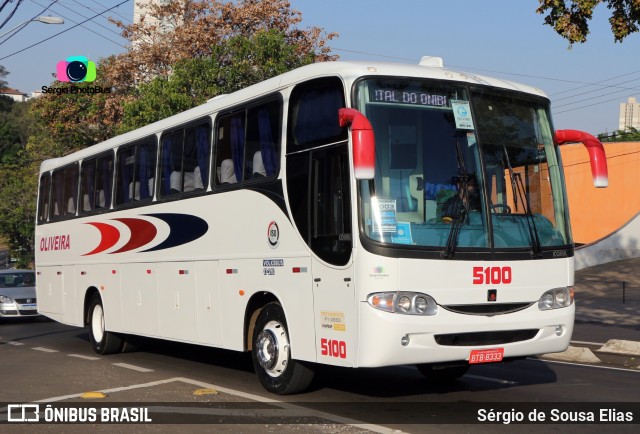 Viação Oliveira 5100 na cidade de Campinas, São Paulo, Brasil, por Sérgio de Sousa Elias. Número da foto: #10366785.