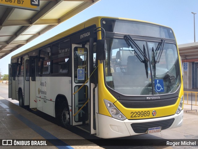 Viação Pioneira 229989 na cidade de Gama, Distrito Federal, Brasil, por Roger Michel. Número da foto: #10367030.