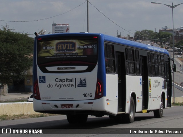 Capital do Agreste Transporte Urbano 1616 na cidade de Caruaru, Pernambuco, Brasil, por Lenilson da Silva Pessoa. Número da foto: #10366064.