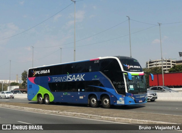 Trans Isaak Turismo 2230 na cidade de São Paulo, São Paulo, Brasil, por Bruno - ViajanteFLA. Número da foto: #10366859.