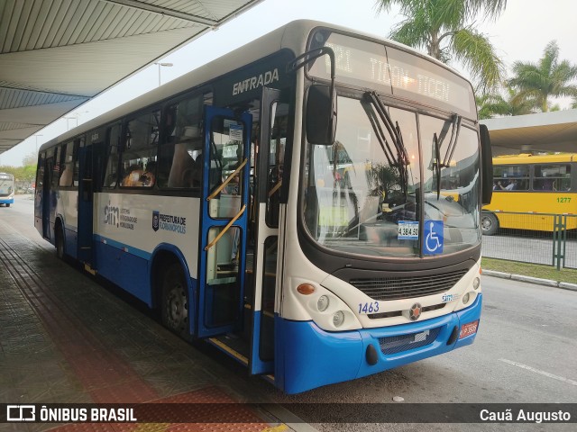 Canasvieiras Transportes 1463 na cidade de Florianópolis, Santa Catarina, Brasil, por Cauã Augusto. ID da foto: 10366411.