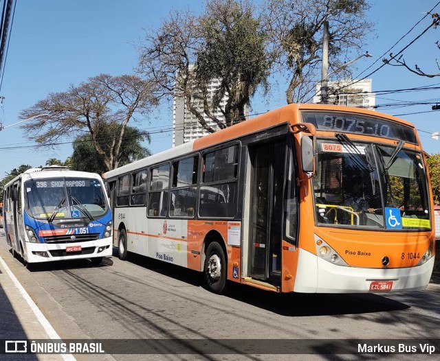 TRANSPPASS - Transporte de Passageiros 8 1044 na cidade de São Paulo, São Paulo, Brasil, por Markus Bus Vip. Número da foto: #10367796.