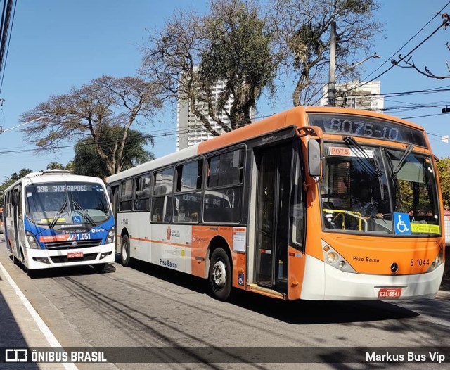 TRANSPPASS - Transporte de Passageiros 8 1044 na cidade de São Paulo, São Paulo, Brasil, por Markus Bus Vip. ID da foto: 10367796.