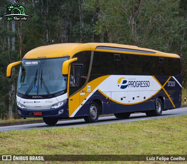 Viação Progresso 37320 na cidade de Juiz de Fora, Minas Gerais, Brasil, por Luiz Felipe Coelho. Número da foto: #10366607.