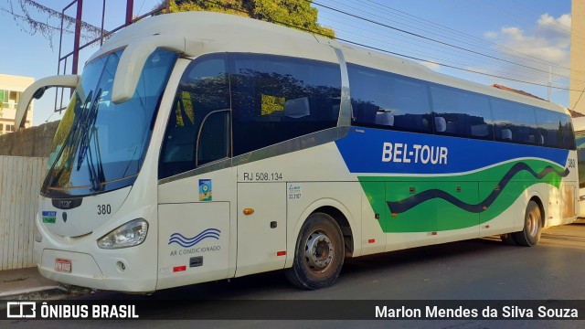 Bel-Tour Transportes e Turismo 380 na cidade de Formosa, Goiás, Brasil, por Marlon Mendes da Silva Souza. ID da foto: 10365730.