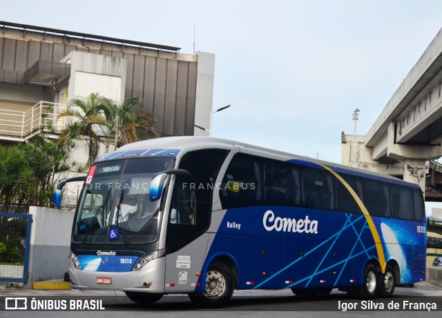 Viação Cometa 15113 na cidade de Rio de Janeiro, Rio de Janeiro, Brasil, por Igor Silva de França. ID da foto: 10367924.