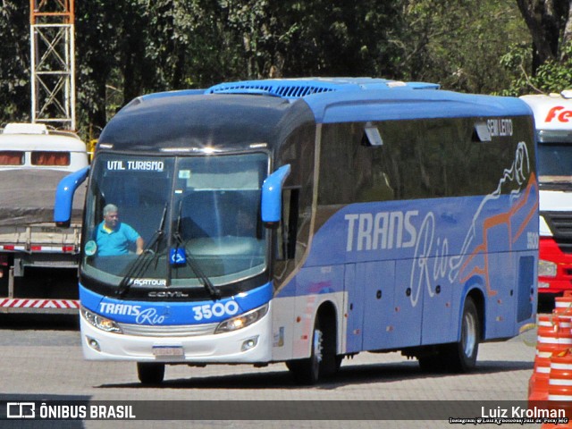 TransRio 3500 na cidade de Juiz de Fora, Minas Gerais, Brasil, por Luiz Krolman. Número da foto: #10367000.