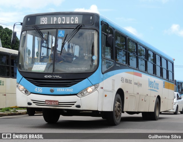 Expresso Vera Cruz 436 na cidade de Cabo de Santo Agostinho, Pernambuco, Brasil, por Guilherme Silva. ID da foto: 10365834.