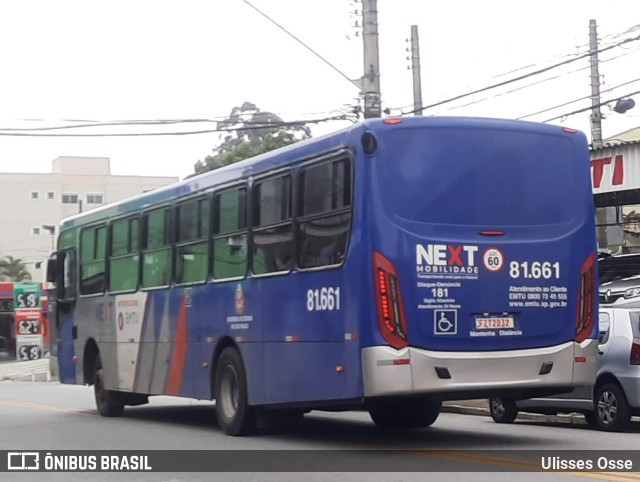 Next Mobilidade - ABC Sistema de Transporte 81.661 na cidade de Santo André, São Paulo, Brasil, por Ulisses Osse. ID da foto: 10366290.