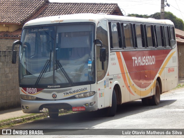 Transgodoi 8600 na cidade de Matozinhos, Minas Gerais, Brasil, por Luiz Otavio Matheus da Silva. ID da foto: 10367243.