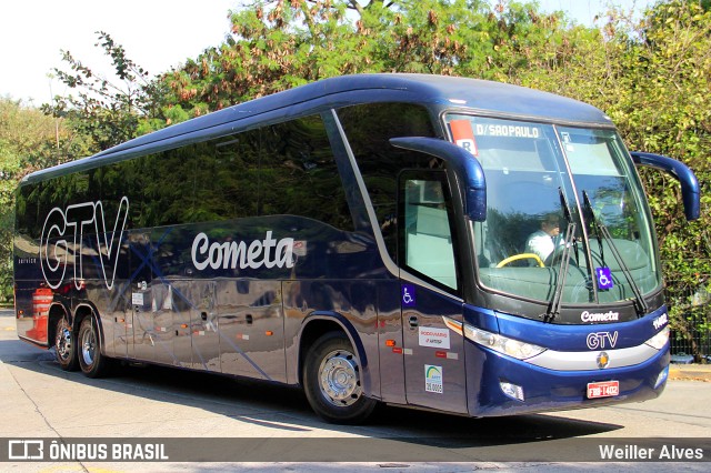 Viação Cometa 11402 na cidade de São Paulo, São Paulo, Brasil, por Weiller Alves. Número da foto: #10366636.