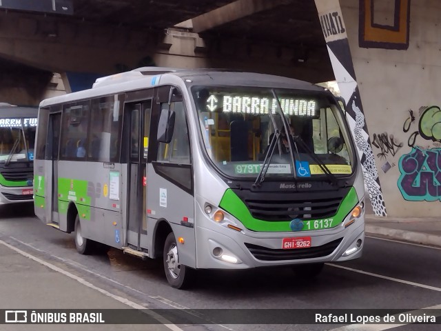 Transcooper > Norte Buss 1 6137 na cidade de São Paulo, São Paulo, Brasil, por Rafael Lopes de Oliveira. Número da foto: #10366167.