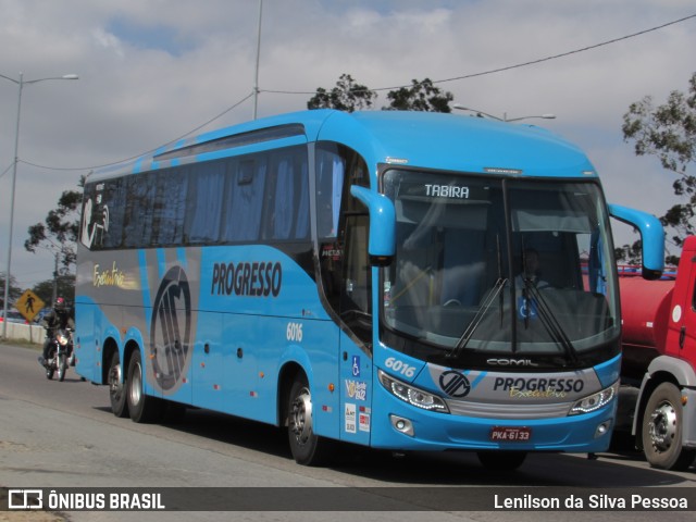 Auto Viação Progresso 6016 na cidade de Caruaru, Pernambuco, Brasil, por Lenilson da Silva Pessoa. ID da foto: 10366060.