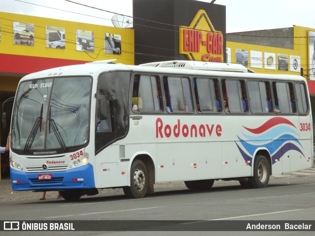 Rodonave 3034 na cidade de Feira de Santana, Bahia, Brasil, por Anderson  Bacelar. ID da foto: 10367949.