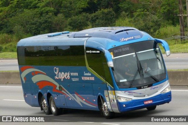 Lopes Turismo 1005 na cidade de São José dos Campos, São Paulo, Brasil, por Everaldo Bordini. ID da foto: 10366537.