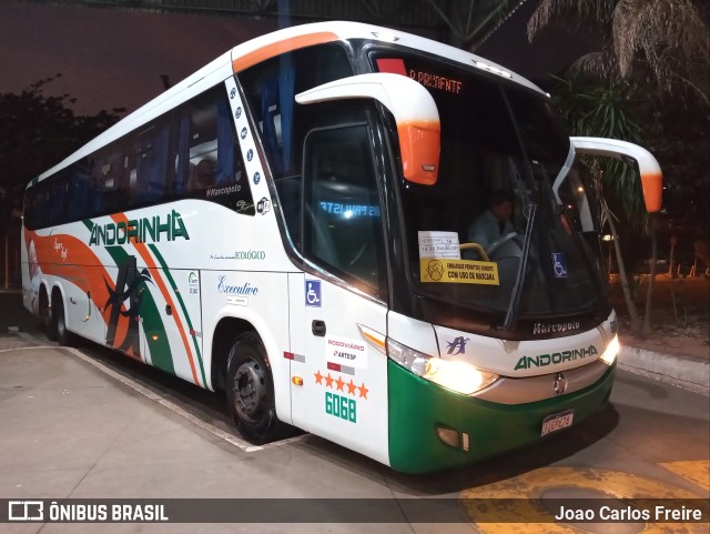 Empresa de Transportes Andorinha 6068 na cidade de Bauru, São Paulo, Brasil, por Joao Carlos Freire. ID da foto: 10366133.