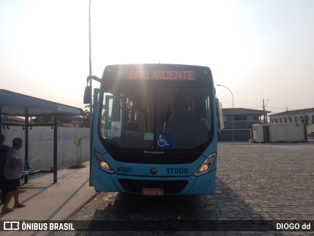 Viação Rocio 17008 na cidade de Paranaguá, Paraná, Brasil, por DIOGO dd. Número da foto: #10365890.