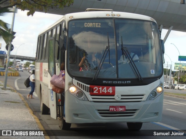 Borborema Imperial Transportes 2144 na cidade de Recife, Pernambuco, Brasil, por Samuel Júnior. ID da foto: 10366858.