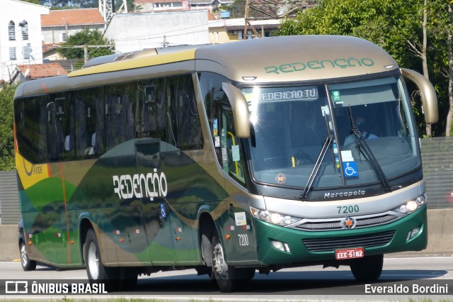 Redenção Turismo 7200 na cidade de São José dos Campos, São Paulo, Brasil, por Everaldo Bordini. ID da foto: 10366530.