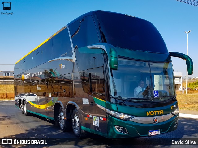 Viação Motta 17000 na cidade de Brasília, Distrito Federal, Brasil, por David Silva. Número da foto: #10366745.