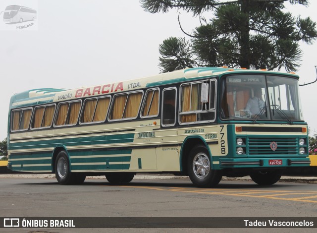 Viação Garcia 7728 na cidade de Londrina, Paraná, Brasil, por Tadeu Vasconcelos. Número da foto: #10366045.